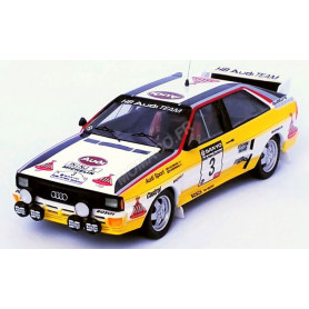 AUDI QUATTRO 3 BLOMQVIST/CEDERBERG RALLYE NOUVELLE-ZELANDE 1984 1ER