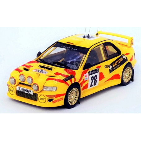 SUBARU IMPREZA WRC 28 HIRVONEN/LEHTINEN RALLYE RAC 2002