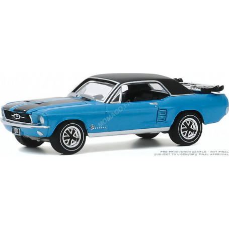 FORD MUSTANG COUPE "SKI COUNTRY SPECIAL" 1967 VAIL BLEUE