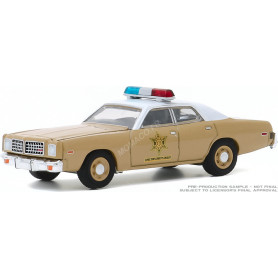DODGE CORONET "CHOCTAW COUNTY SHERIFF" 1975 (EPUISE)