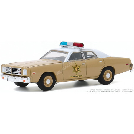 DODGE CORONET "CHOCTAW COUNTY SHERIFF" 1975 (EPUISE)