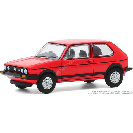 VOLKSWAGEN GOLF GTI 1982 ROUGE
