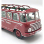 BERLIET BUS GLA 5S DUBOS 1951 VERSION OUVERTE AVEC 2 FIGURINES