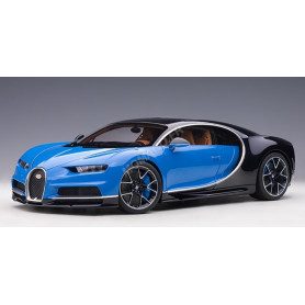 BUGATTI CHIRON 2017 BLEU FRANCAIS/BLEU ATLANCTIC