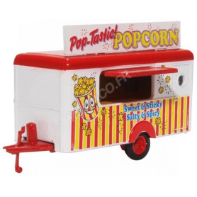 REMORQUE PUBLICITAIRE POP CORN