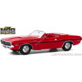 DODGE CHALLENGER R/T CONVERTIBLE 1970 "THE MOD SQUAD (1968-1973)" ROUGE (EPUISE)