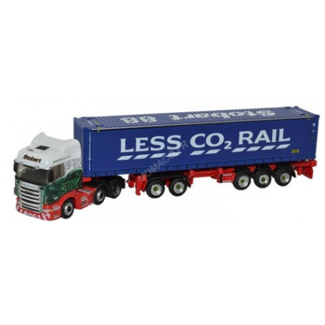SCANIA HIGHLINE D-TEC COMBITRAILER CONTAINER "EDDIE STOBART"