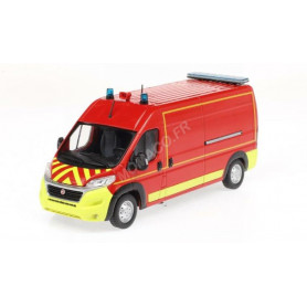 FIAT DUCATO VSR POMPIER BASE NEUTRE AVEC PLANCHE DE DECALQUES