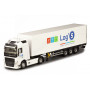 VOLVO FH 4 REMORQUE FOURGON BLANC "LOG'S"