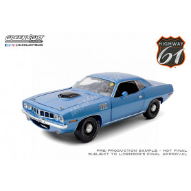 PLYMOUTH HEMI CUDA 1971 "MECUM AUCTIONS (2011) - INDIANAPOLIS S266 BLEUE"