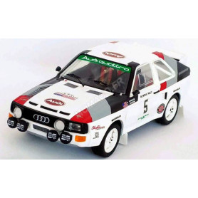 AUDI SPORT QUATTRO 5 JOHN BUFFUM/NEIL WILSON RALLYE OLYMPUS 1986