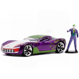 CHEVROLET CORVETTE STINGRAY CONCEPT 2009 "JOKER" AVEC FIGURINE JOKER