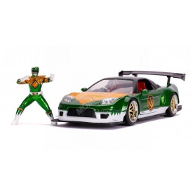 HONDA NXS 2002 "POWER RANGER VERT" AVEC FIGURINE POWER RANGER VERT (EPUISE)