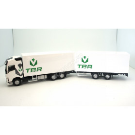 VOLVO FH 4 CAMION AVEC REMORQUE "TRANSPORTS TBR"