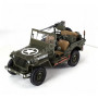 JEEP WILLYS 1943 AVEC REMORQUE