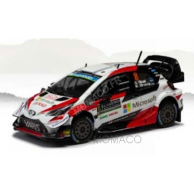 TOYOTA YARIS WRC 8 TANAK/JARVEOJA RALLYE MONTE CARLO 2019
