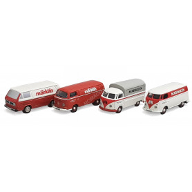 VOLKSWAGEN SET 4 BUS (VAN T1C/PICK UP T1B/VAN T2A/VAN T3A) (MHI) (EPUISE)