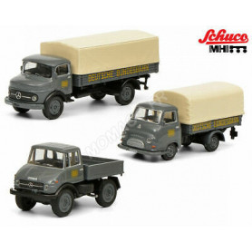SET DE 3 MODELES "DEUTSCHE BUNDESBAHN" (MHI) (EPUISE)