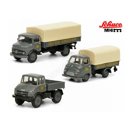 SET DE 3 MODELES "DEUTSCHE BUNDESBAHN" (MHI) (EPUISE)