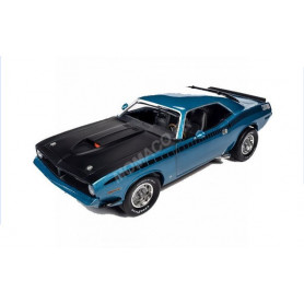 PLYMOUTH AAR CUDA 340 6 PACK 1970 BLEUE