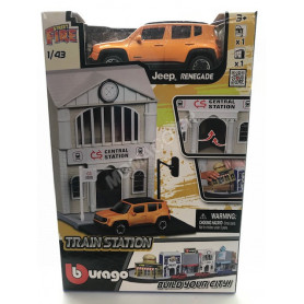 GARE AVEC ACCESSOIRES ET UN VEHICULE STREET FIRE