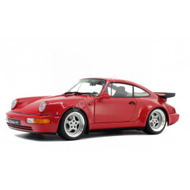 PORSCHE 964 TURBO 3.6 1990 ROUGE