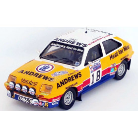 VAUXHALL CHEVETTE HSR 18 RUSSEL BROOKES/MIKE BROAD  RALLYE RAC 1982