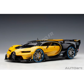 BUGATTI VISION GT 2015 JAUNE ET NOIRE