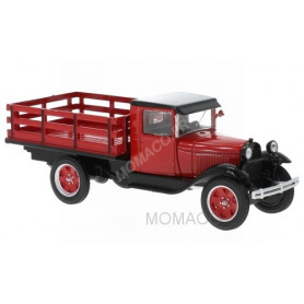 FORD AA CAMION PLATEAU 1928 ROUGE