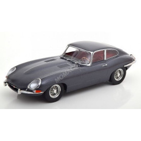 JAGUAR E-TYPE COUPE SERIE 1 1961 LHD GRIS METAL INTERIEUR ROUGE