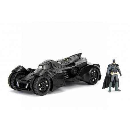 BATMOBILE "ARKHAM KNIGHT" AVEC FIGURINE BATMAN DC