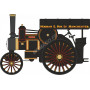 FOWLER B6 ROAD LOCOMOTIVE TALISMAN NORMAN E BOX LTD. MANCHESTER