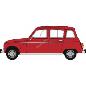 RENAULT 4L 1965 ROUGE