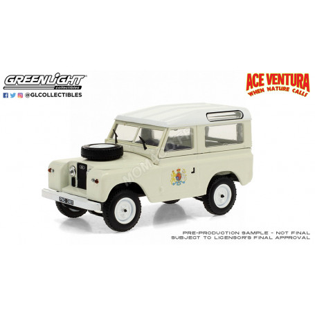 LAND ROVER 88 SERIE IIA BREAK 1961 "ACE VENTURA : WHEN NATURE CALLS (1995)" (EPUISE)