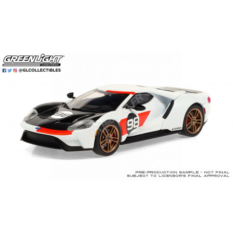 FORD GT 98 HERITAGE EDITION 2021 KEN MILES AND LLOYD RUBY 1966 DAYTONA MKII TRIBUTE