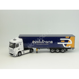 MERCEDES-BENZ ACTROS MP5 REMORQUE TAUTLINER "EVOLUTRANS" (EPUISE)