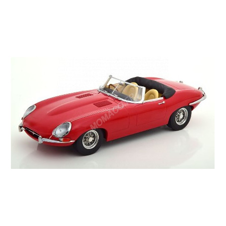 JAGUAR E-TYPE CABRIOLET OUVERT SERIES 1 1961 RHD ROUGE