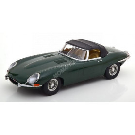 JAGUAR E-TYPE SOFT TOP SERIES 1 1961 RHD VERT ANGLAIS