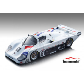 SAUBER C8 61 DIETER QUESTER/JOHN NIELSEN/MAX WELTI 24H DU MANS 1985 (EPUISE)