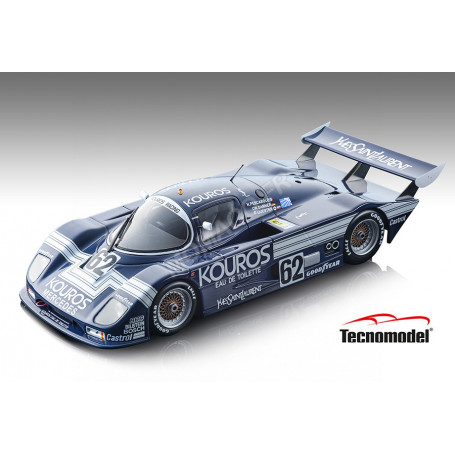 SAUBER C8 62 DIETER QUESTER/HENRI PESCAROLO/CHRISTIAN DANNER 24H DU MANS 1986 (EPUISE)