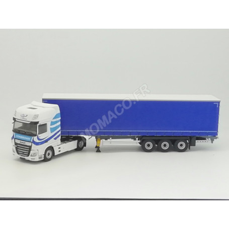 DAF XF MY 2017 SUPERSPACE CAB TAUTLINER "TRANSPORTS COMBRONDE"
