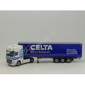 DAF XF MY 2017 SUPERSPACE CAB TAUTLINER "TRANSPORTS COMBRONDE CELTA" (EPUISE)