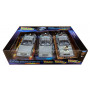 SET DE 3 DELOREAN "RETOUR VERS LE FUTUR" EPISODE 1/2/3