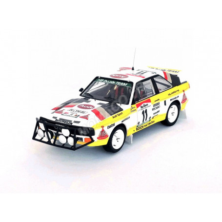 AUDI SPORT QUATTRO 11 FRANZ BRAUN/ARWED FISCHER RALLYE BANDAMA 1985