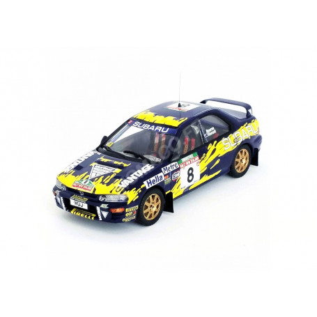 SUBARU IMPREZA 555 8 PETER "POSSUM" BOURNE/GRAIG VINCENT RALLYE DE NOUVELLE ZELANDE 1997