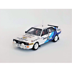AUDI QUATTRO 10 MALCOM WILSON/NIGEL HARRIS RALLYE DE SUEDE 1985