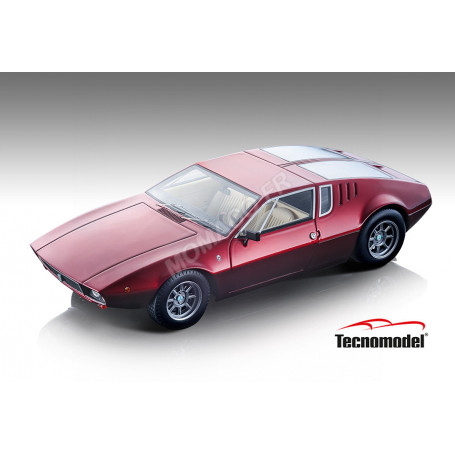 DETOMASO MANGUSTA 1971 ROUGE METALLIQUE