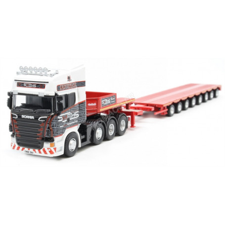 SCANIA TOPLINE NOOTEBOOM PETIT CHARGEMENT "SMITHS - BRIDGEND"