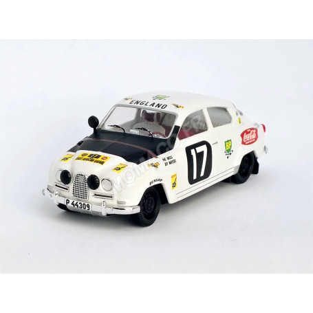 SAAB 96 17 PAT MOSS-CARLSSON/JOY MAYERS SAFARI EST DE L' AFRIQUE 1964