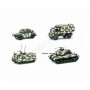 SET DE 4 PIECES "WINTER-TARNUNG" (M113/M47/UNIMOG S404/VW KUBEL) (EPUISE)